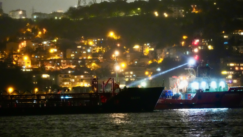 İstanbul Boğazı’nda gemi trafiği çift yönlü açıldı